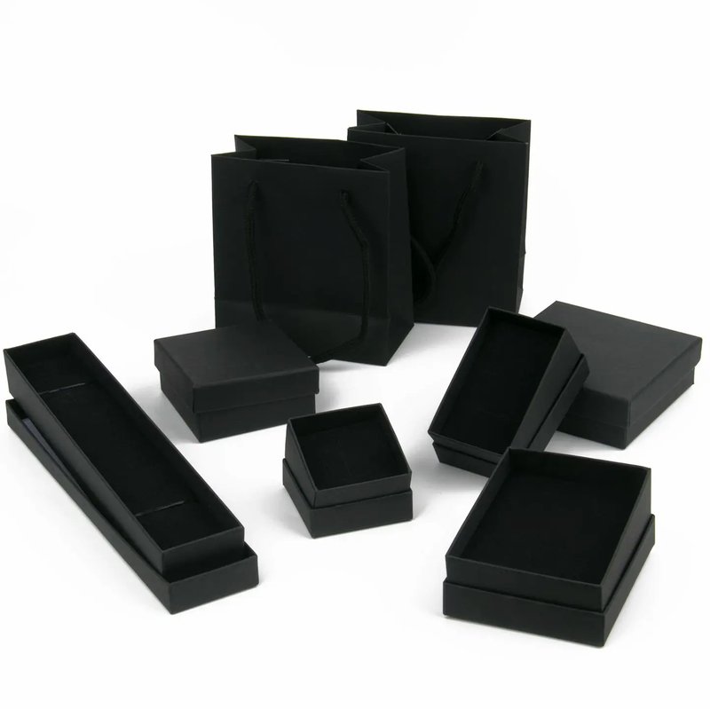 Elegant Black Jewelry Display Box