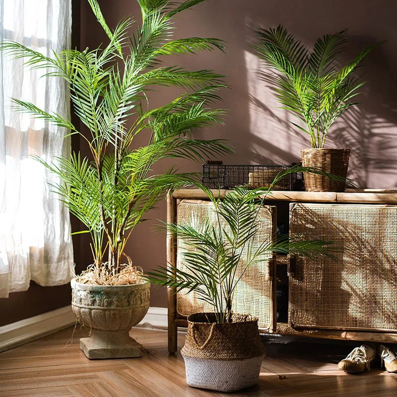 Large Artificial Palm Tree Decor