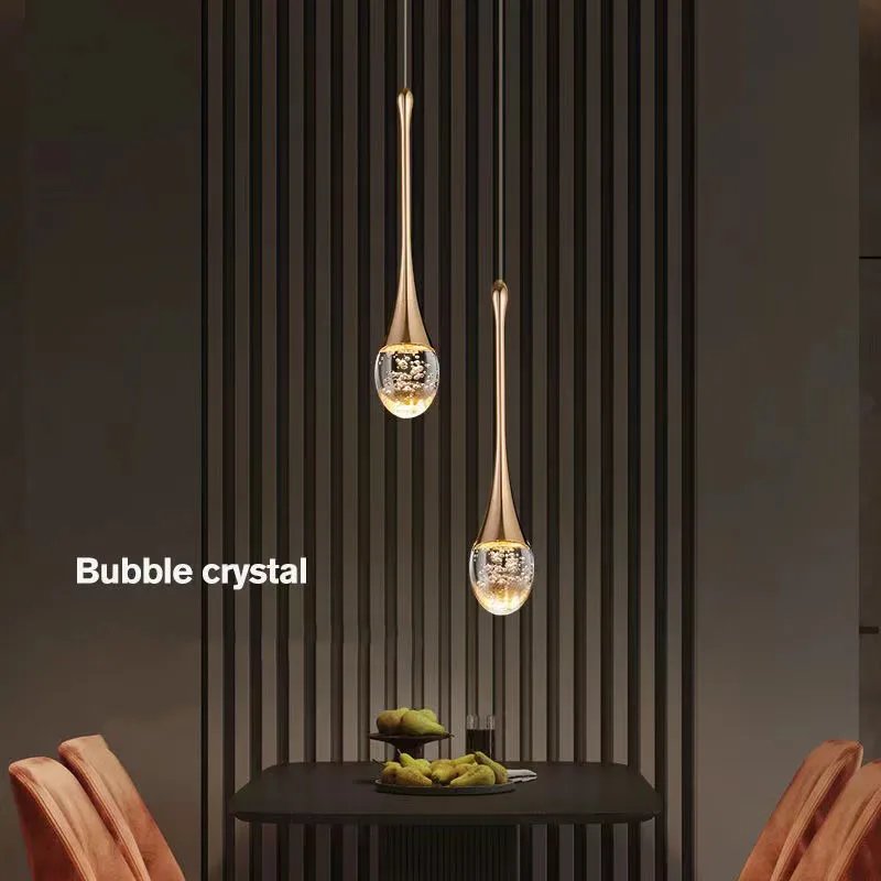 Elegant LED Crystal Pendant Light