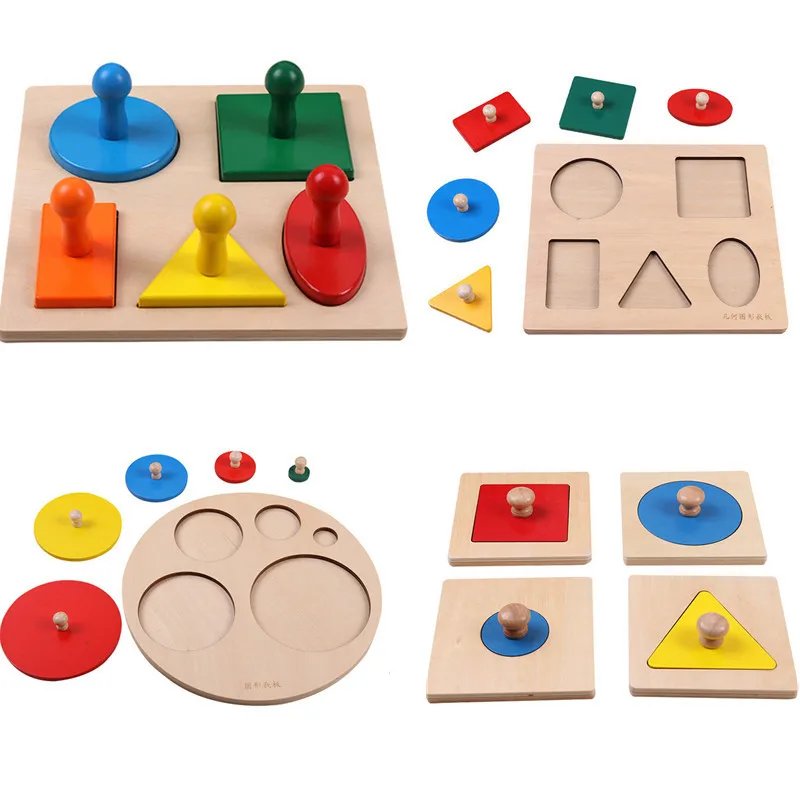 Montessori Wooden Shape Sorting Puzzle