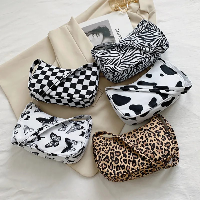 Chic Animal Print Shoulder Bag