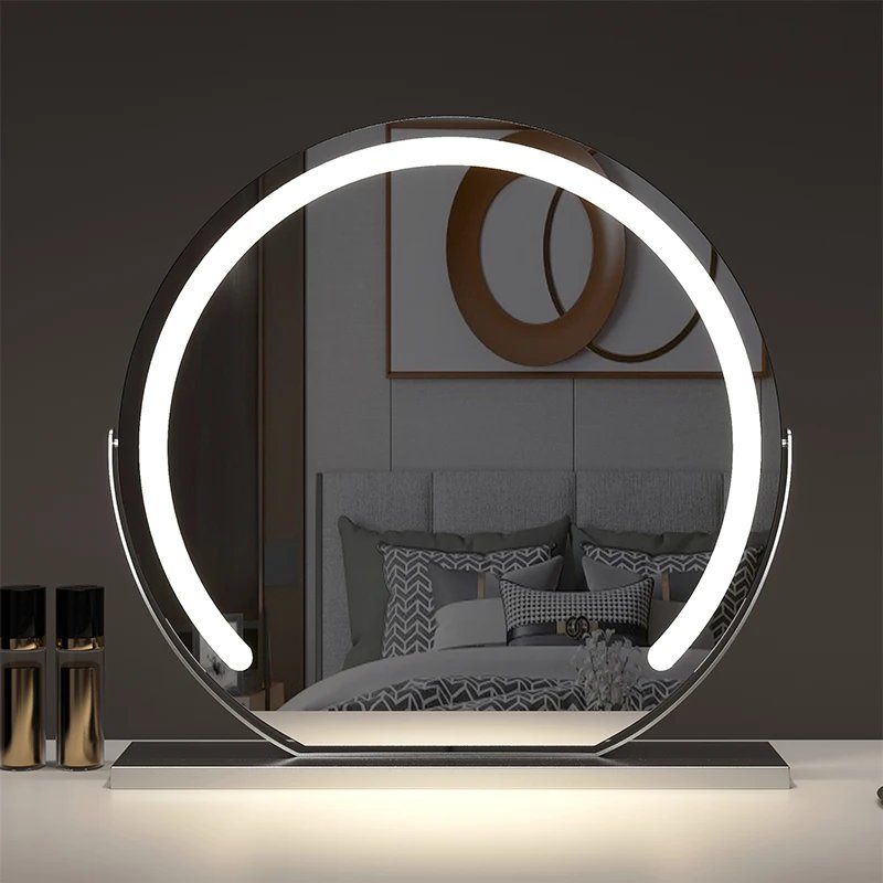 Illuminated 15x Magnifying Makeup Mirror