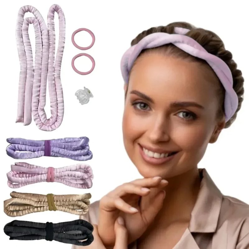 Heatless Curling Rod Headband