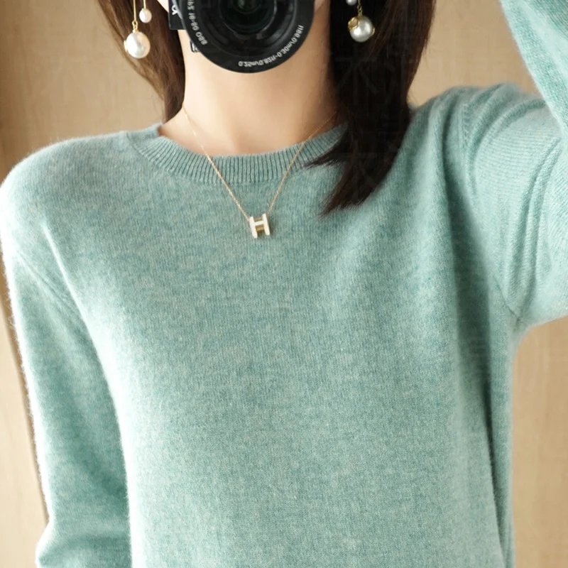 Cozy Cashmere Crew Neck Sweater