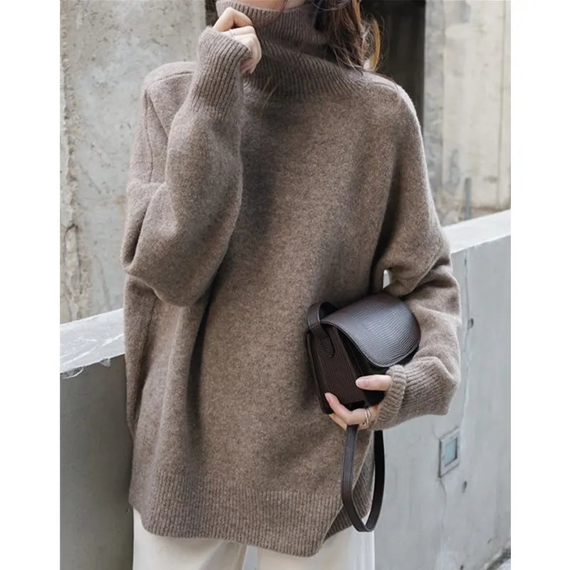 Cozy Cashmere Turtleneck Sweater