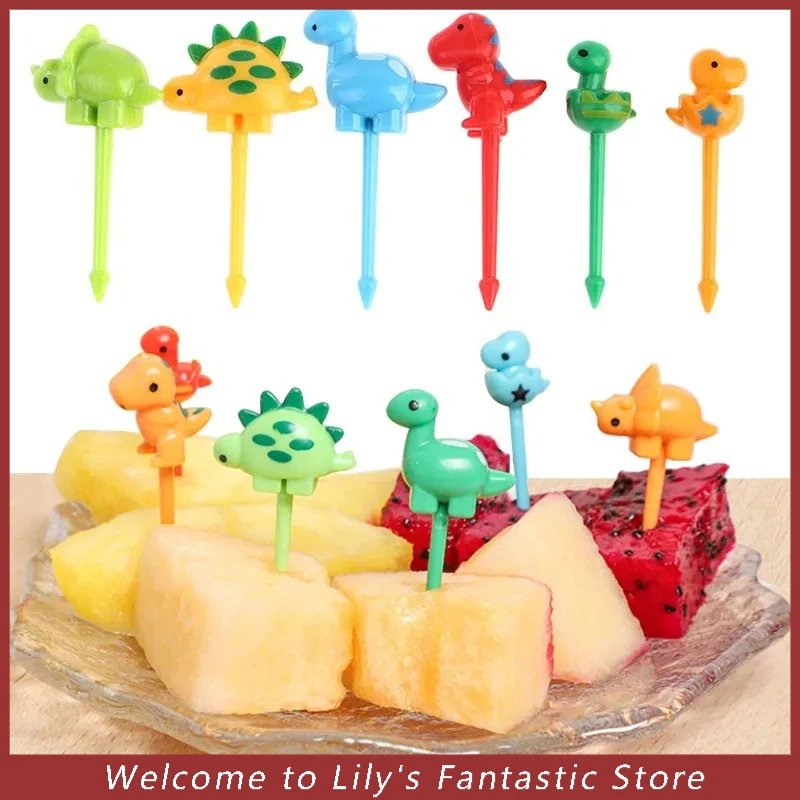 Cute Cartoon Fruit Forks for Kids