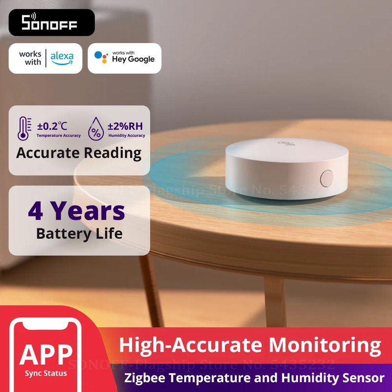 SONOFF Zigbee Temperature & Humidity Sensor