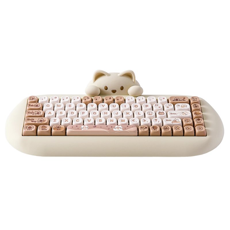 YUNZII C68 Cat-Themed Mechanical Keyboard