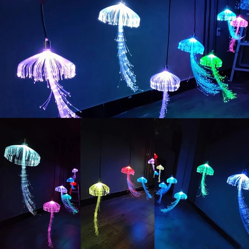 10pcs 12V Jellyfish String Lights