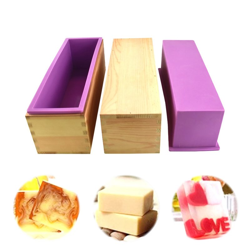 Flexible Silicone Soap Mold Set