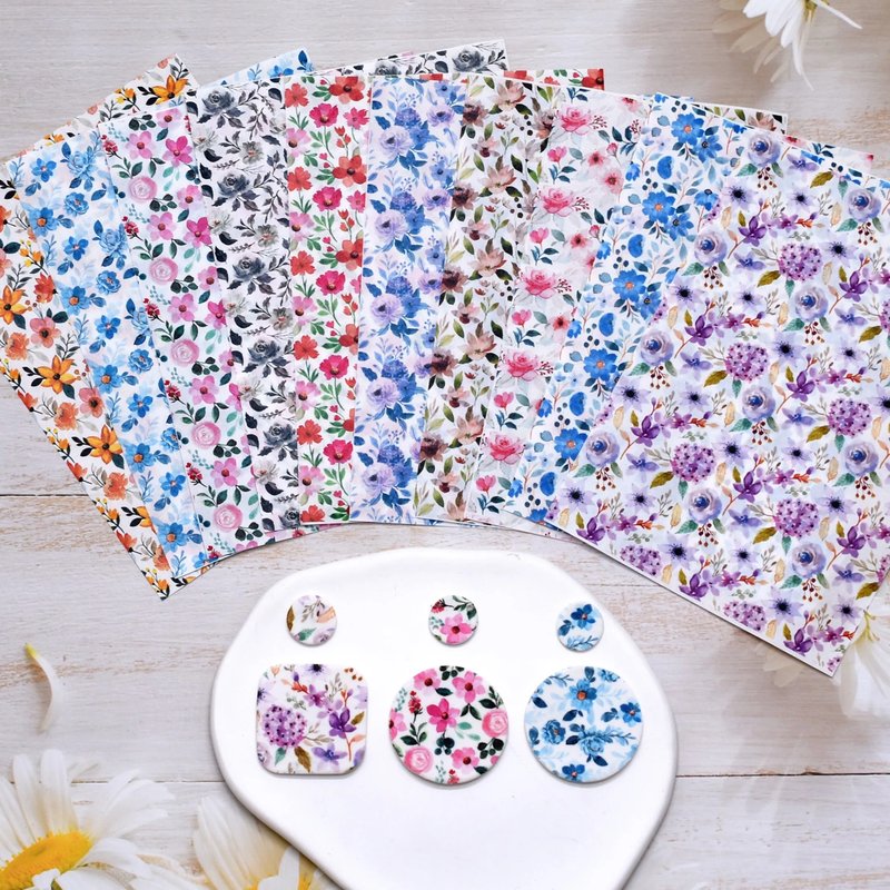 Colorful Polymer Clay Jewelry Tools