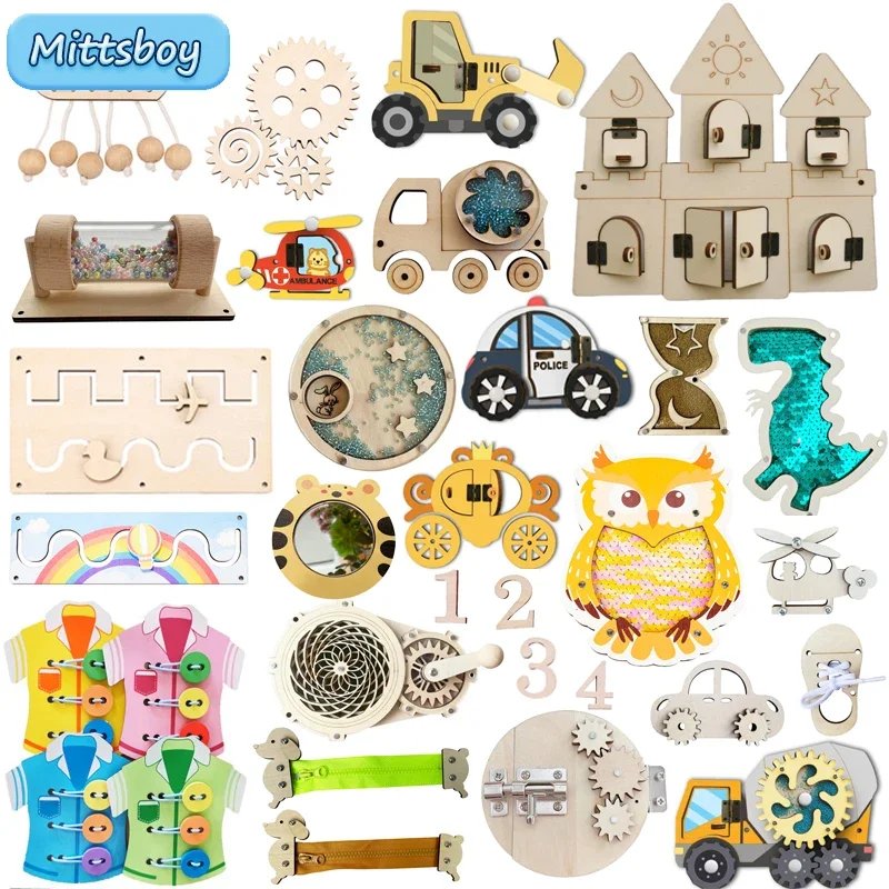 Montessori Busy Board Educational Toy