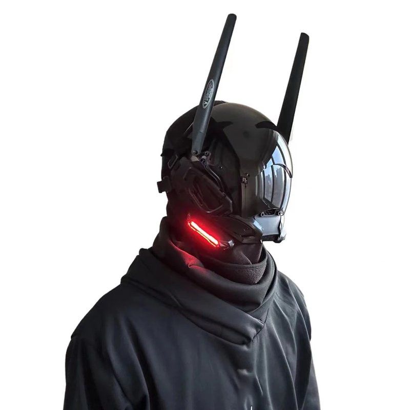 Futuristic LED Cyberpunk Mask