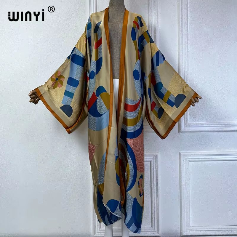 Elegant Bohemian Beach Kimono