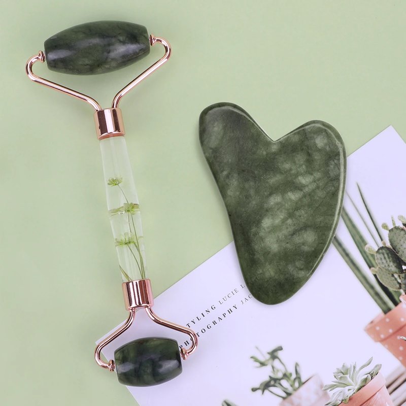 Jade Roller & Gua Sha Set