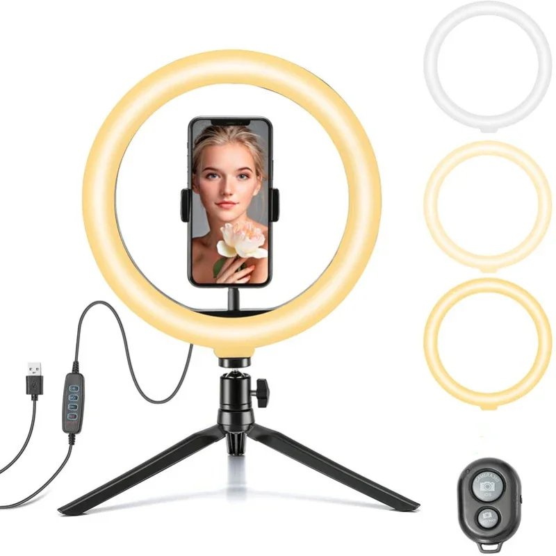 Dimmable LED Selfie Ring Light