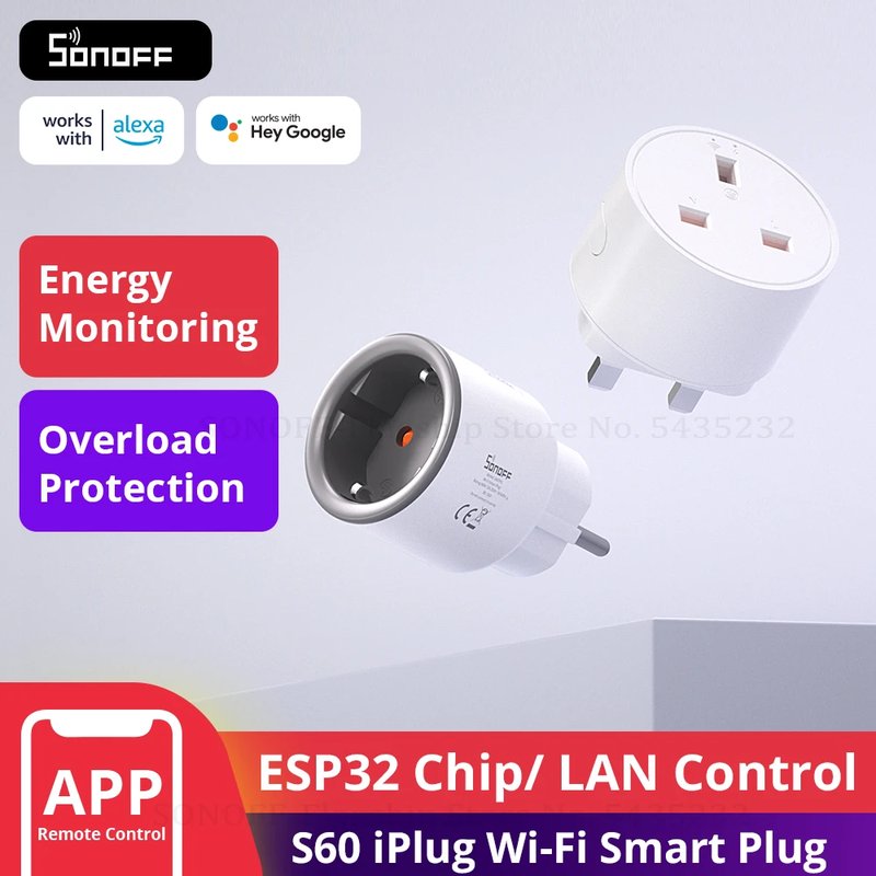 SONOFF S60 Smart WiFi Plug