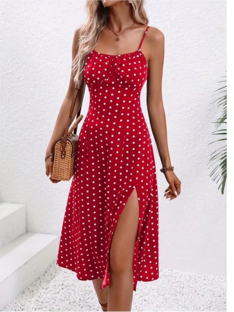 Chic Polka Dot Summer Dress