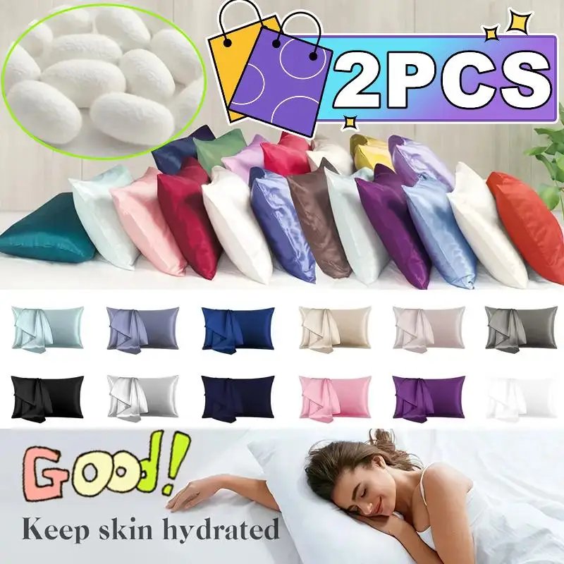 Luxury Silk Pillowcase Set