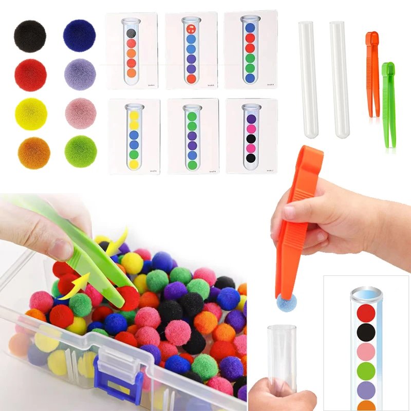Kids' Color Sorting Educational Toy Set