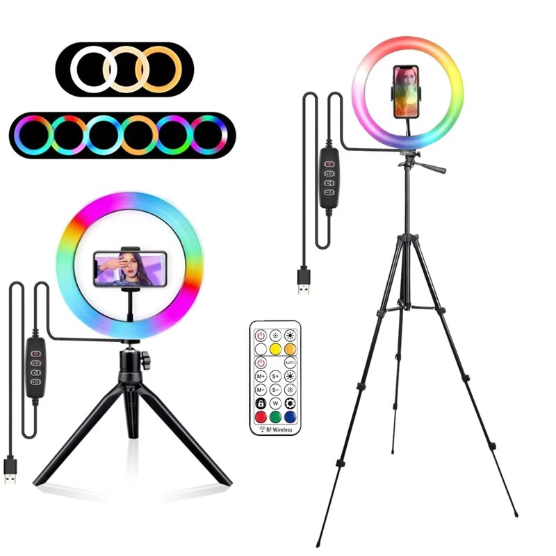 RGB Ring Light with Remote Control