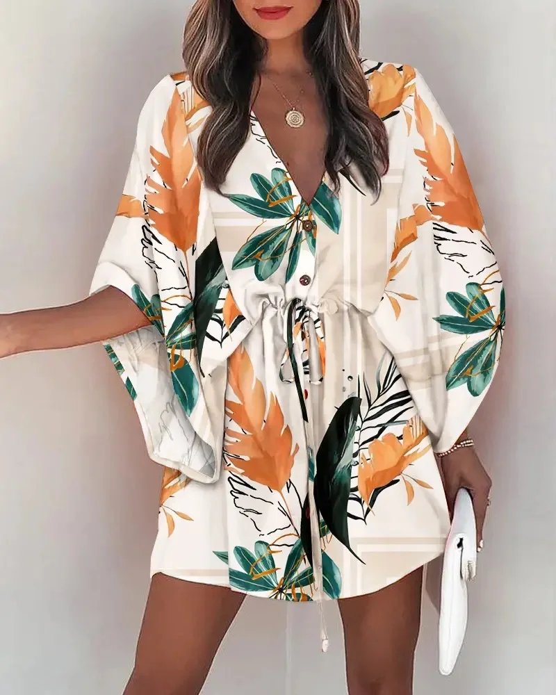 Floral Print Summer Dress