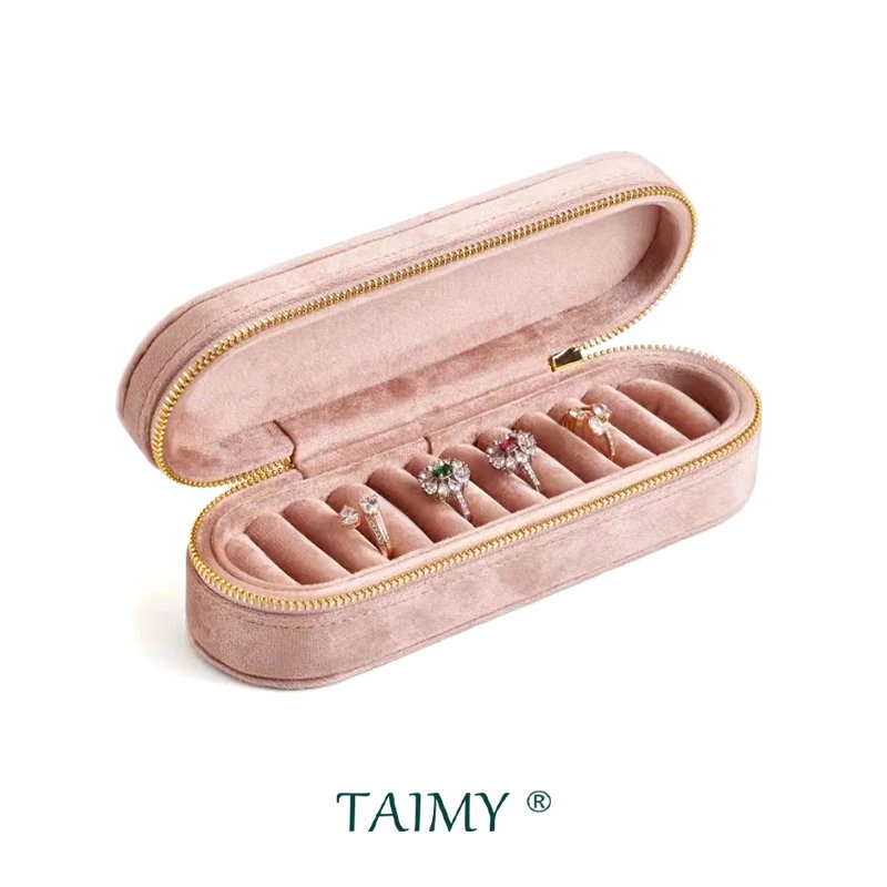Luxury Velvet Jewelry Ring Box