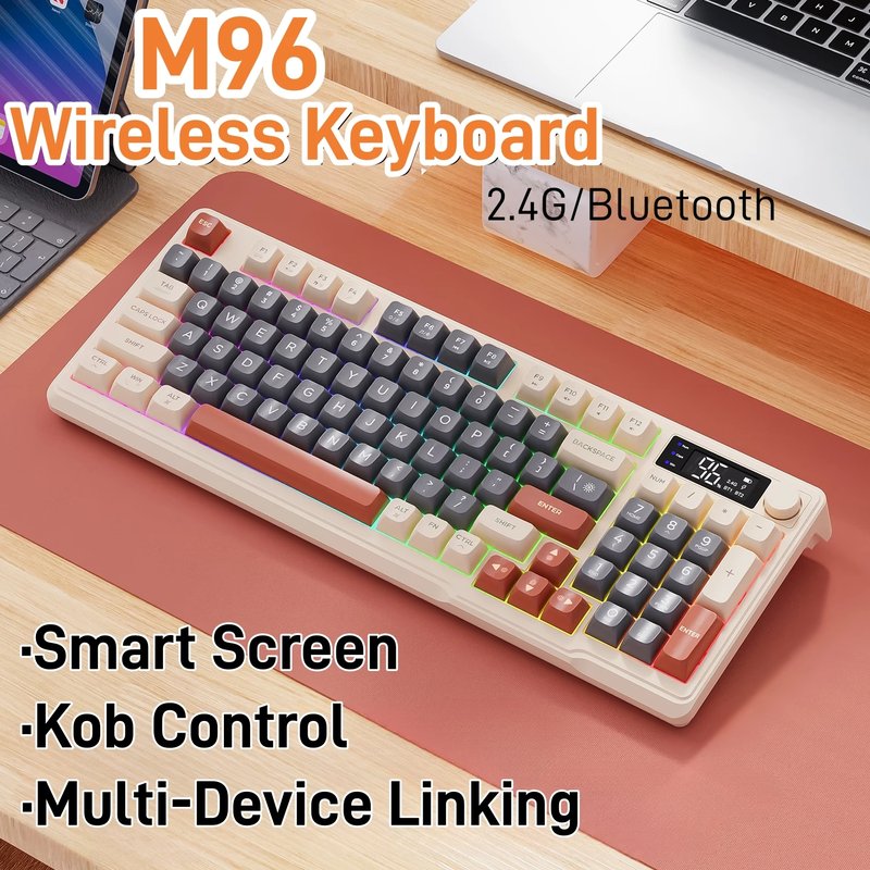 FreeWolf M96 Wireless Gaming Keyboard