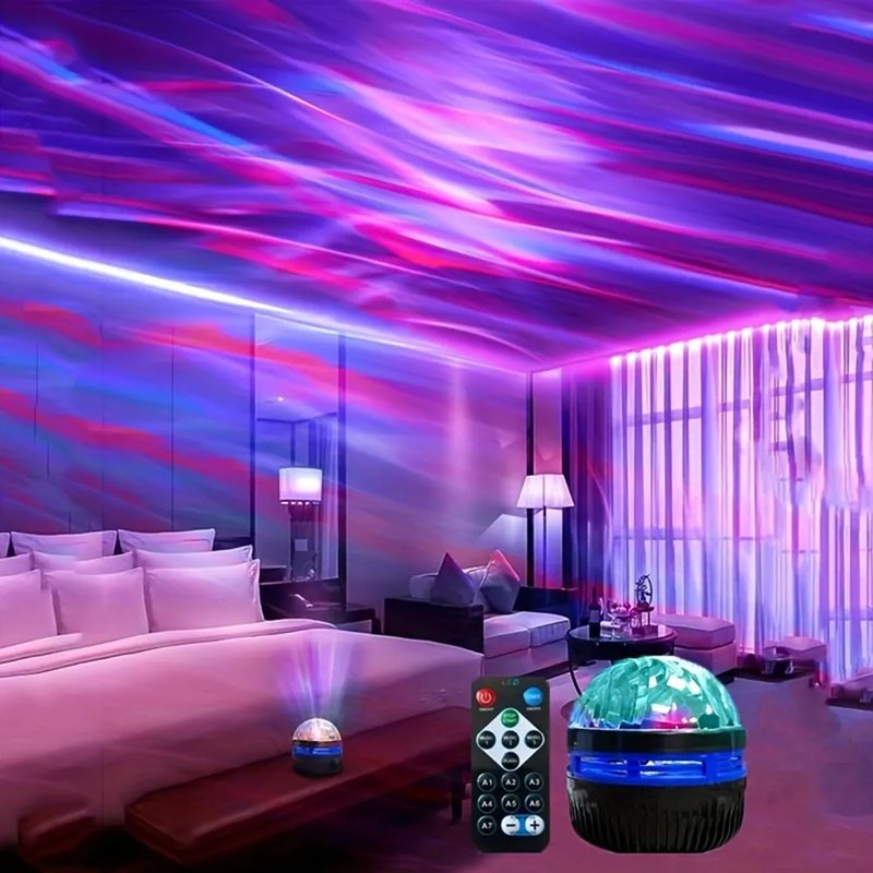 Aurora Galaxy Projector with Remote