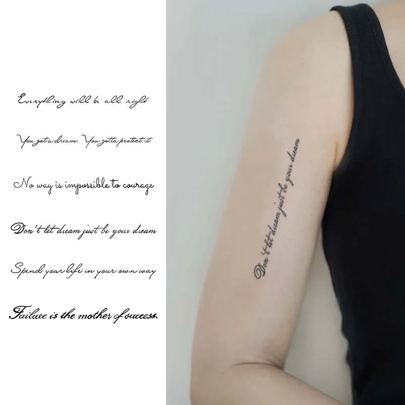 Realistic Waterproof Temporary Tattoos