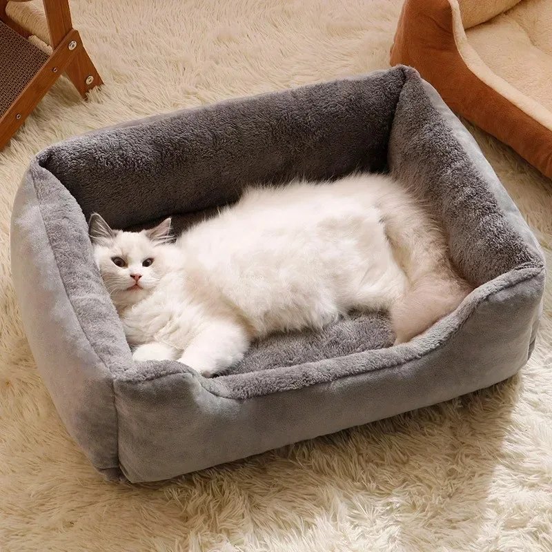 Cozy Winter Pet Bed