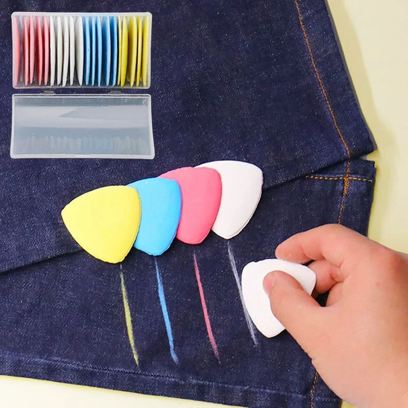 Colorful Tailor Chalk Set - 10 Pieces