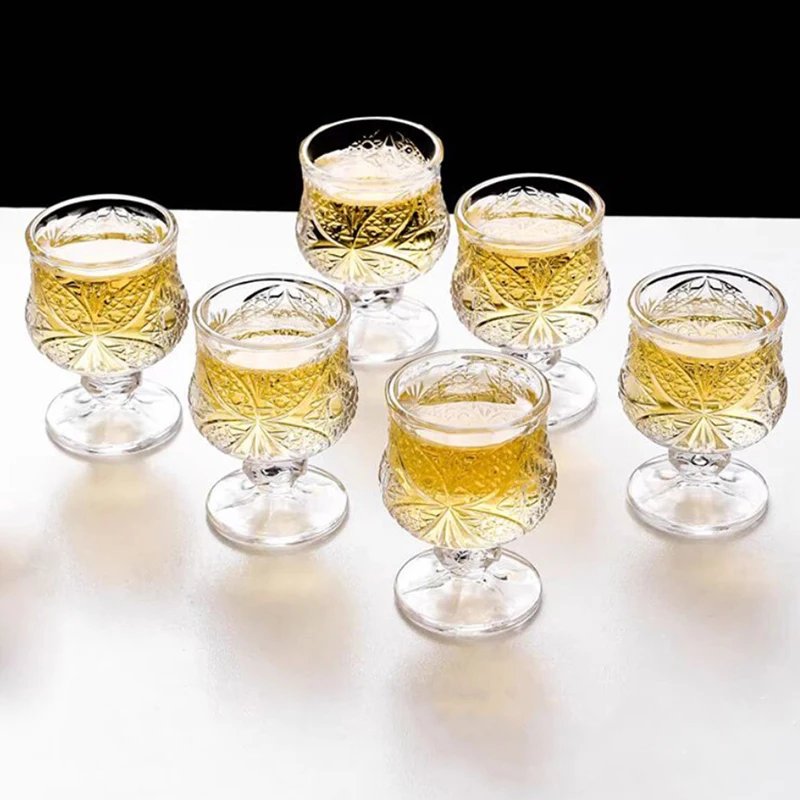 Engraved Butterfly Wine Glass Set