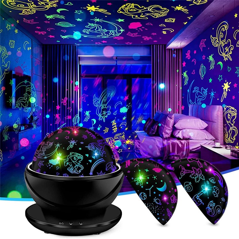 Unicorn Galaxy Projector Night Light