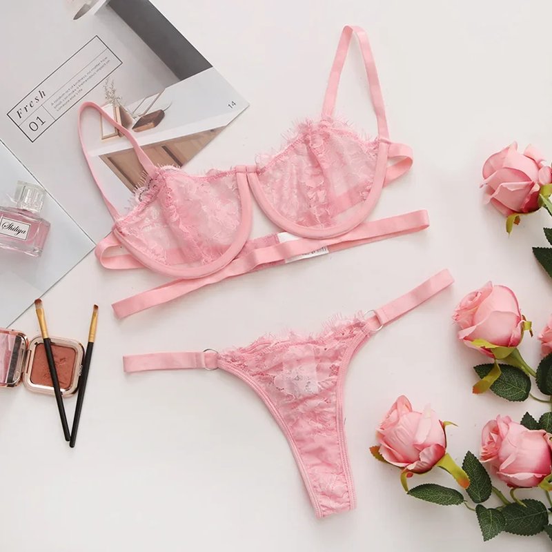 Elegant Lace Lingerie Set