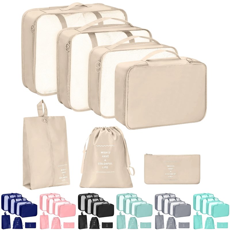 7-Piece Travel Organizer Set