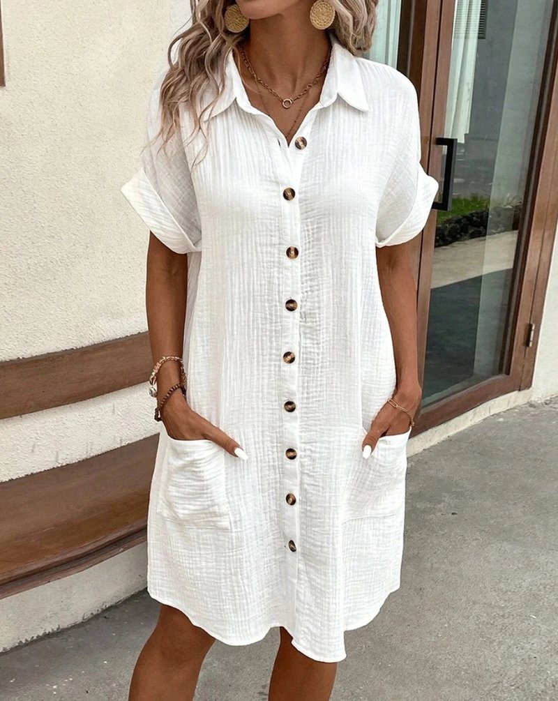 Chic Vintage Mini Dress for Women