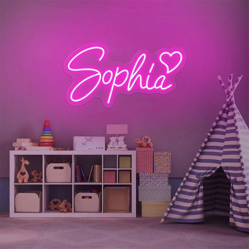 Personalized Neon Name Sign