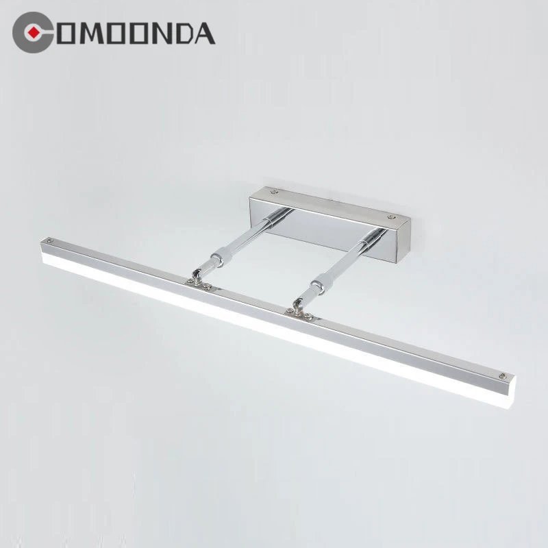 Elegant Retractable Wall Mirror Lamp