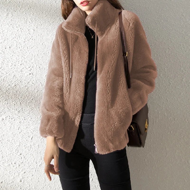 Cozy Faux Fur Winter Coat
