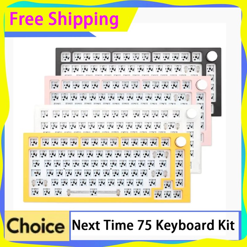 Customizable 75% Mechanical Keyboard Kit