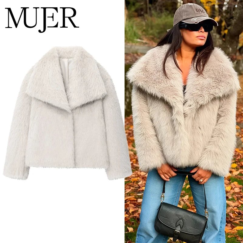 Cozy Faux Fur Women's Jacket