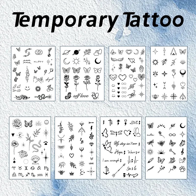 Waterproof Temporary Finger Tattoos
