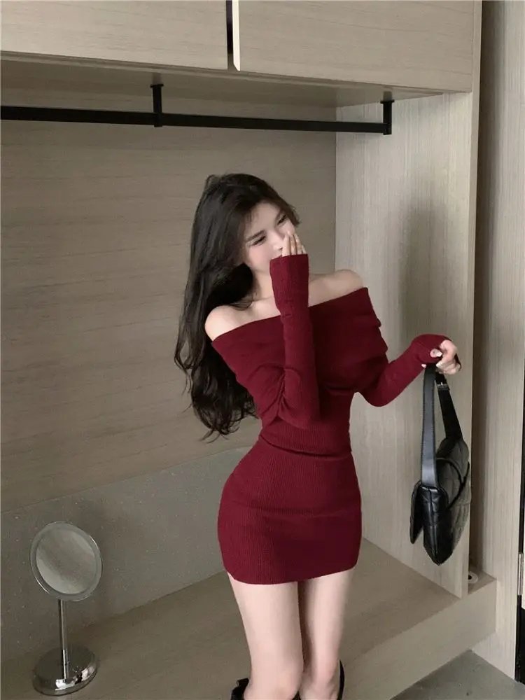 Elegant Off-Shoulder Mini Dress