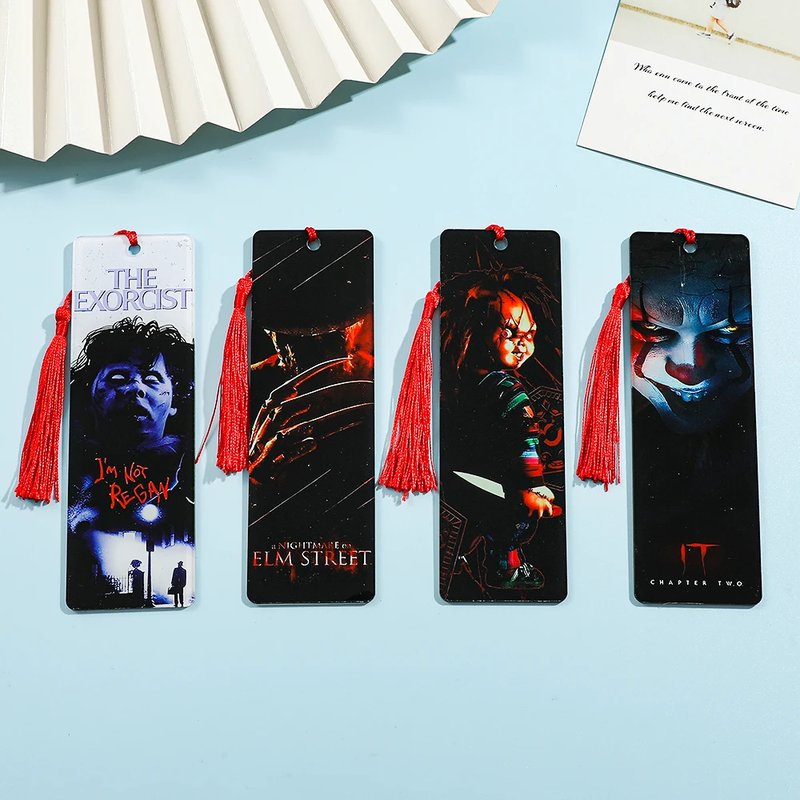 Horror Movie Themed Bookmark