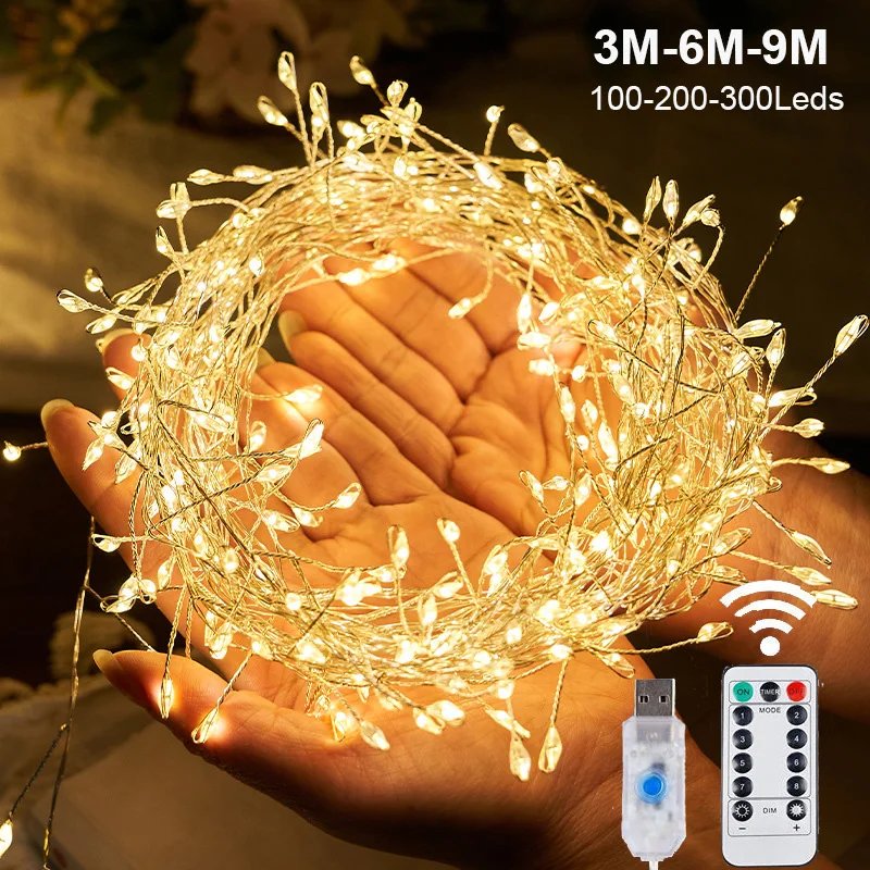 Remote Control LED Fairy String Lights