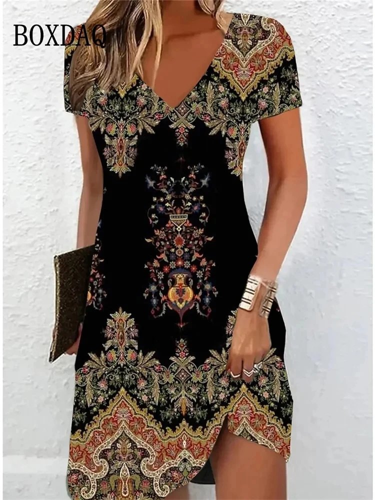 Boho Floral Summer Sundress