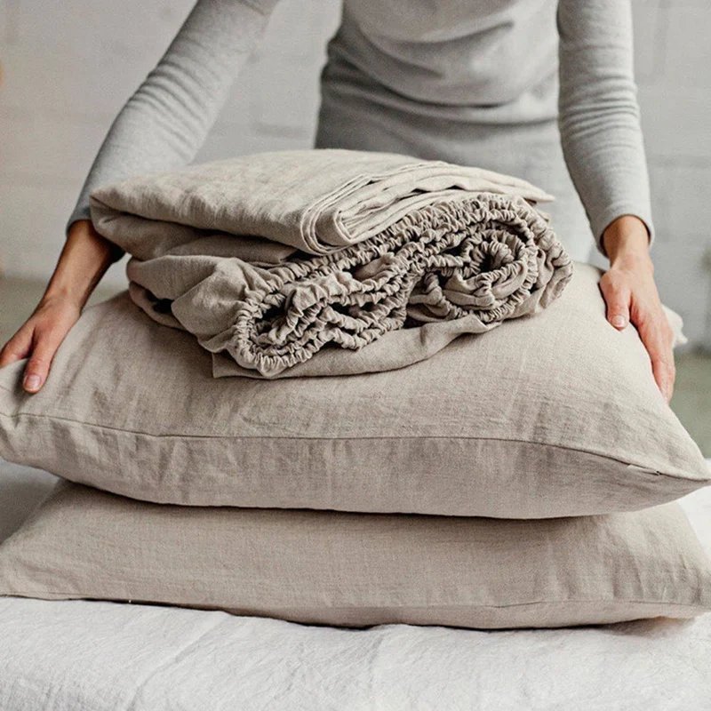 Luxury Pure Linen Bedding Set