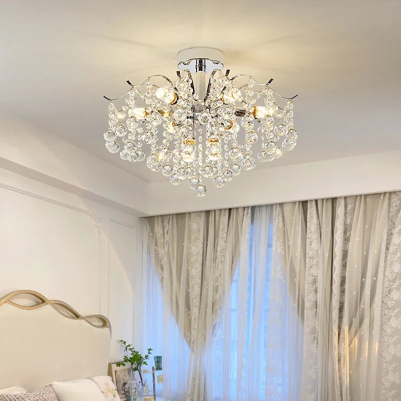 Modern French Crystal Chandelier
