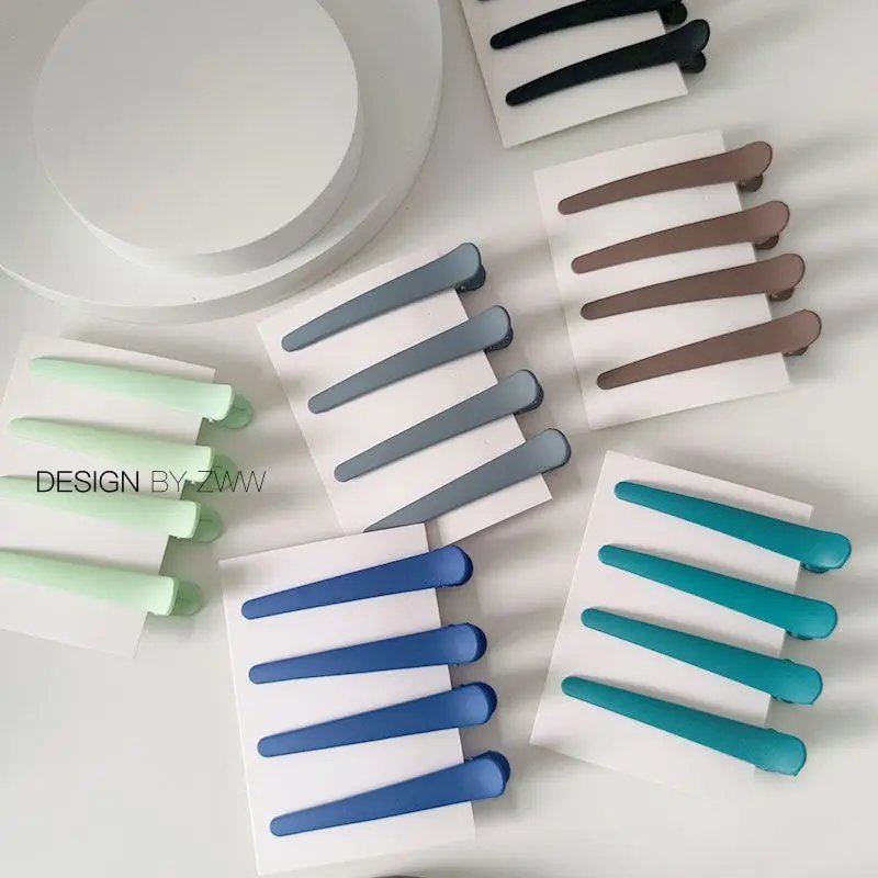 Colorful Duckbill Hair Clips Set